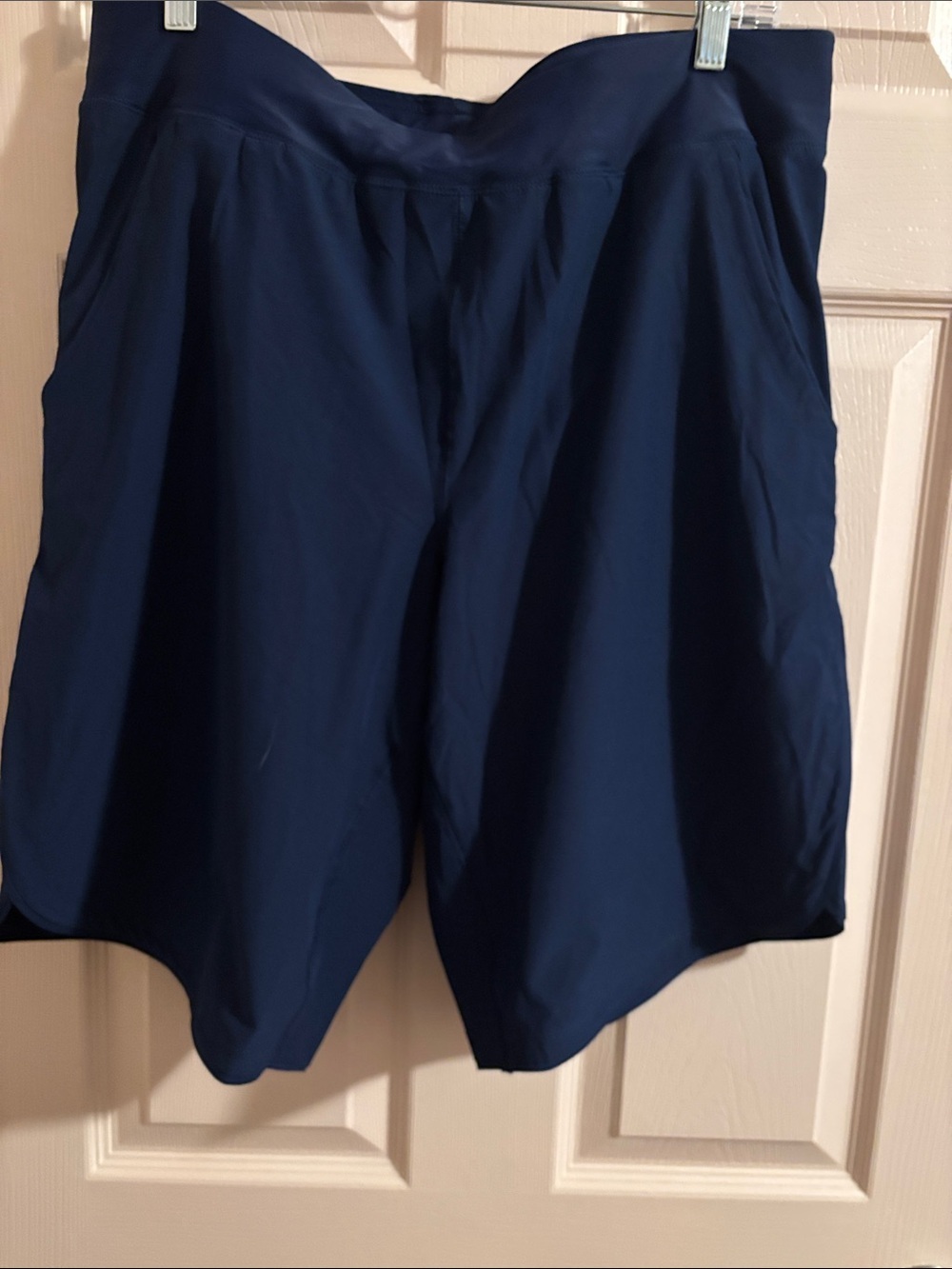 Lands' End Navy Athletic Shorts
